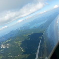 Flugwegposition um 14:22:55: Aufgenommen in der Nähe von Garmisch-Partenkirchen, Deutschland in 2657 Meter